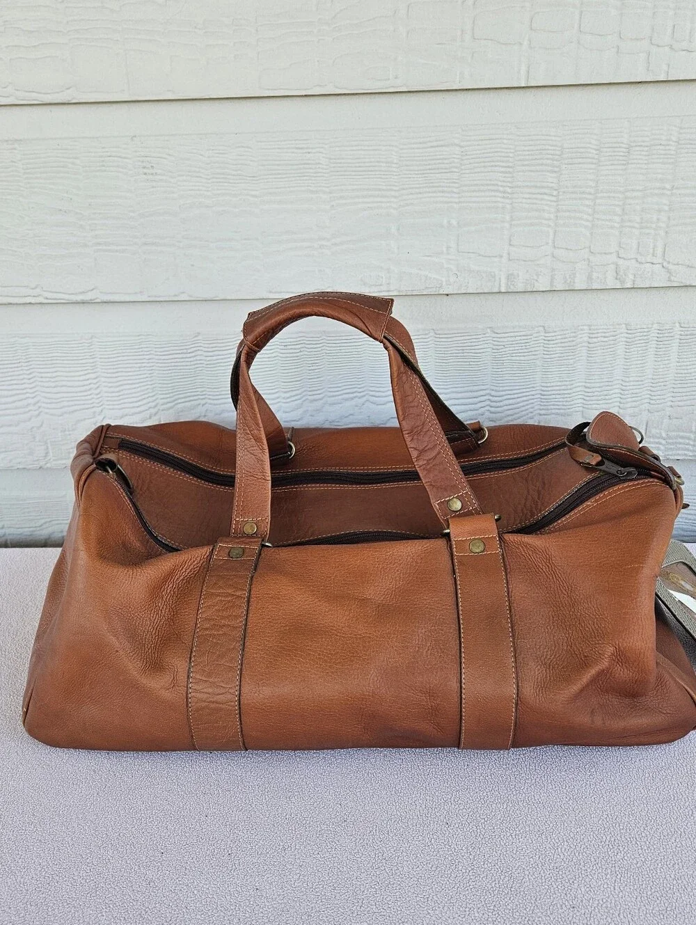 TICA brown leather